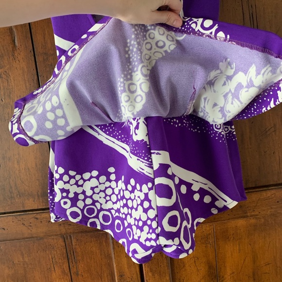 Vintage | Jantzen Retro One-piece Skirted Swimsuit XS - Picture 3 of 6